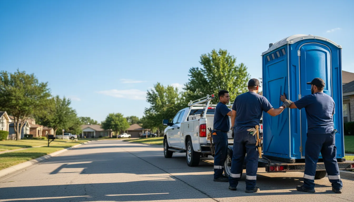 Portable Toilet Rental in Fraser, MI near me